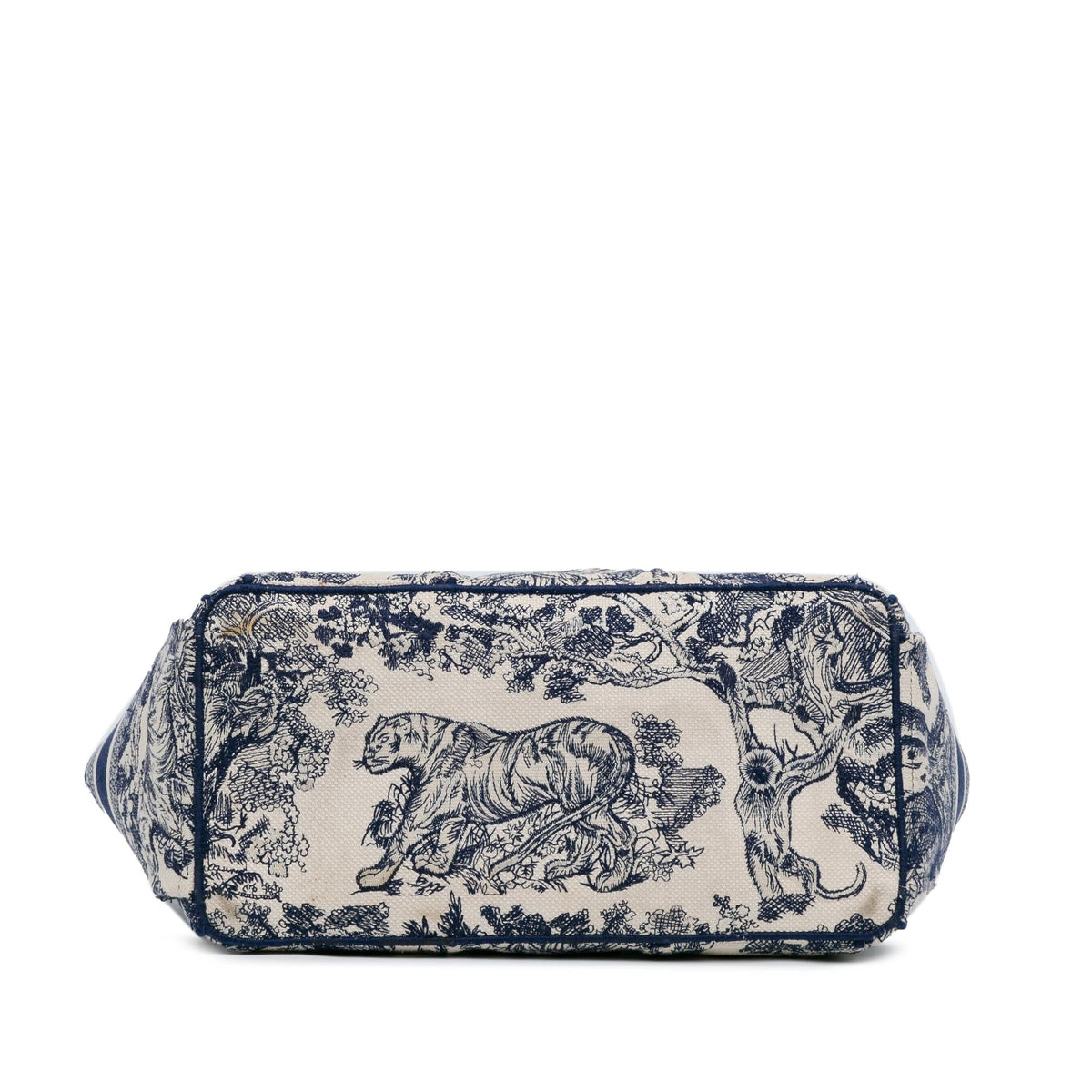 Dior Embroidered Toile De Jouy Catherine Tote (SHG-onfvYr) Rovelle Bags