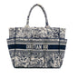 Dior Embroidered Toile De Jouy Catherine Tote (SHG-onfvYr) Rovelle Bags