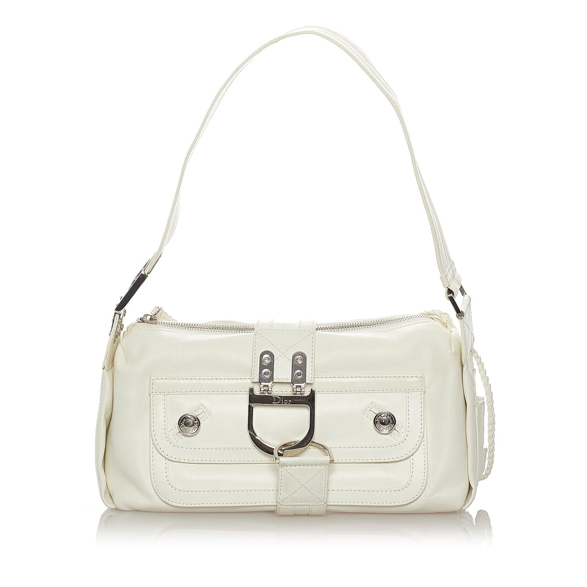 Dior Flight Leather Shoulder Bag (SHG-27188) Rovelle Bags