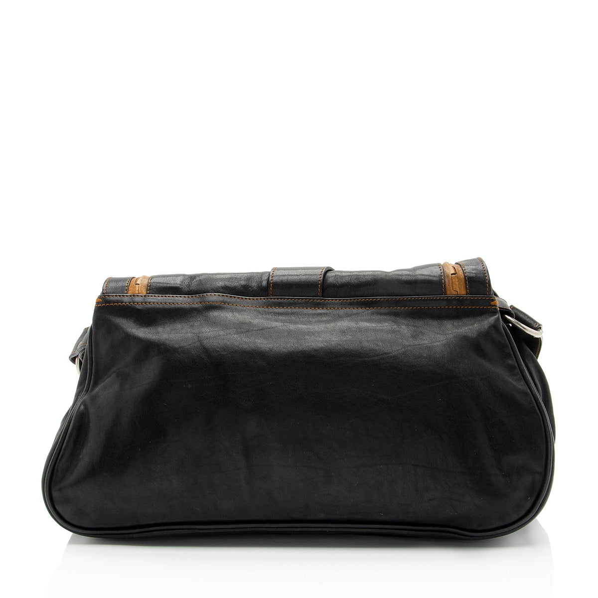 Dior Leather Gaucho Double Saddle Shoulder Bag (SHF-e3nNRE) Rovelle Bags