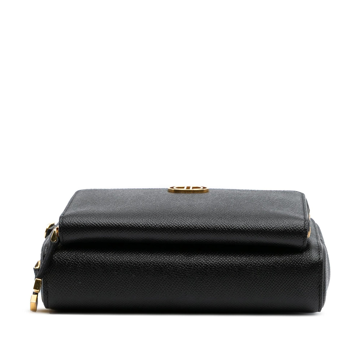 Dior Grained Calfskin Caro Double Pouch Rovelle Bags