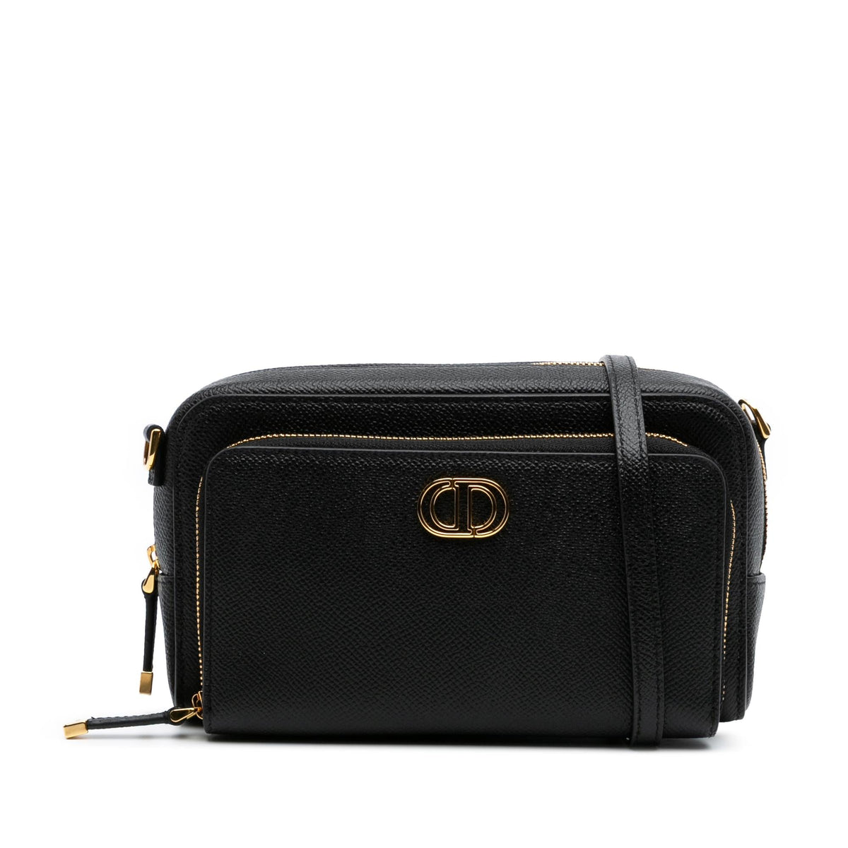 Dior Grained Calfskin Caro Double Pouch Rovelle Bags
