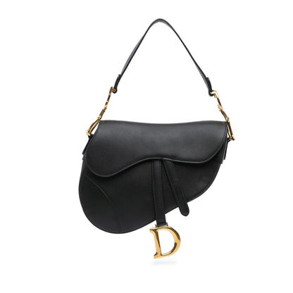 Dior Grained Calfskin Saddle Bag Rovelle Bags