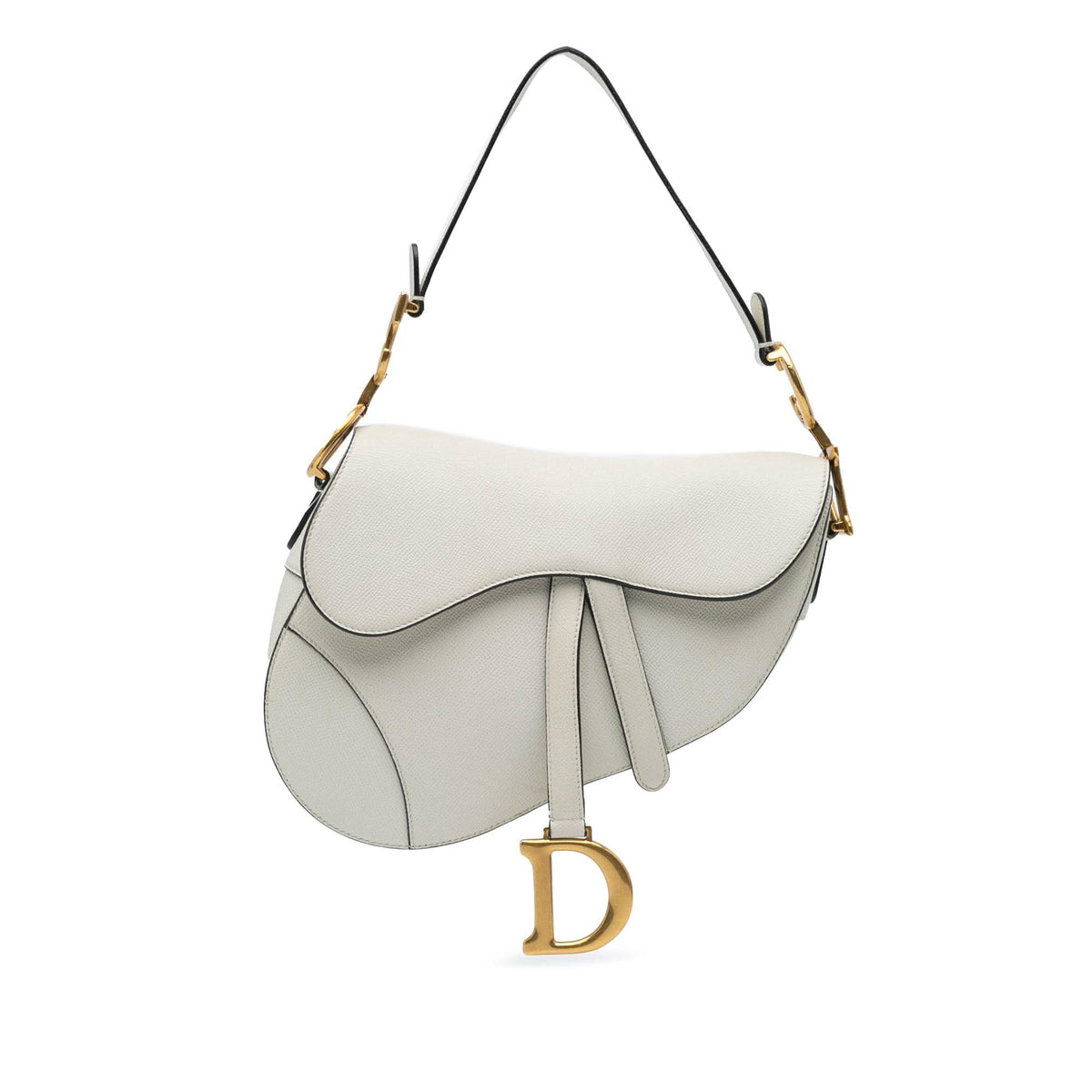 Dior Grained Calfskin Saddle Bag Rovelle Bags