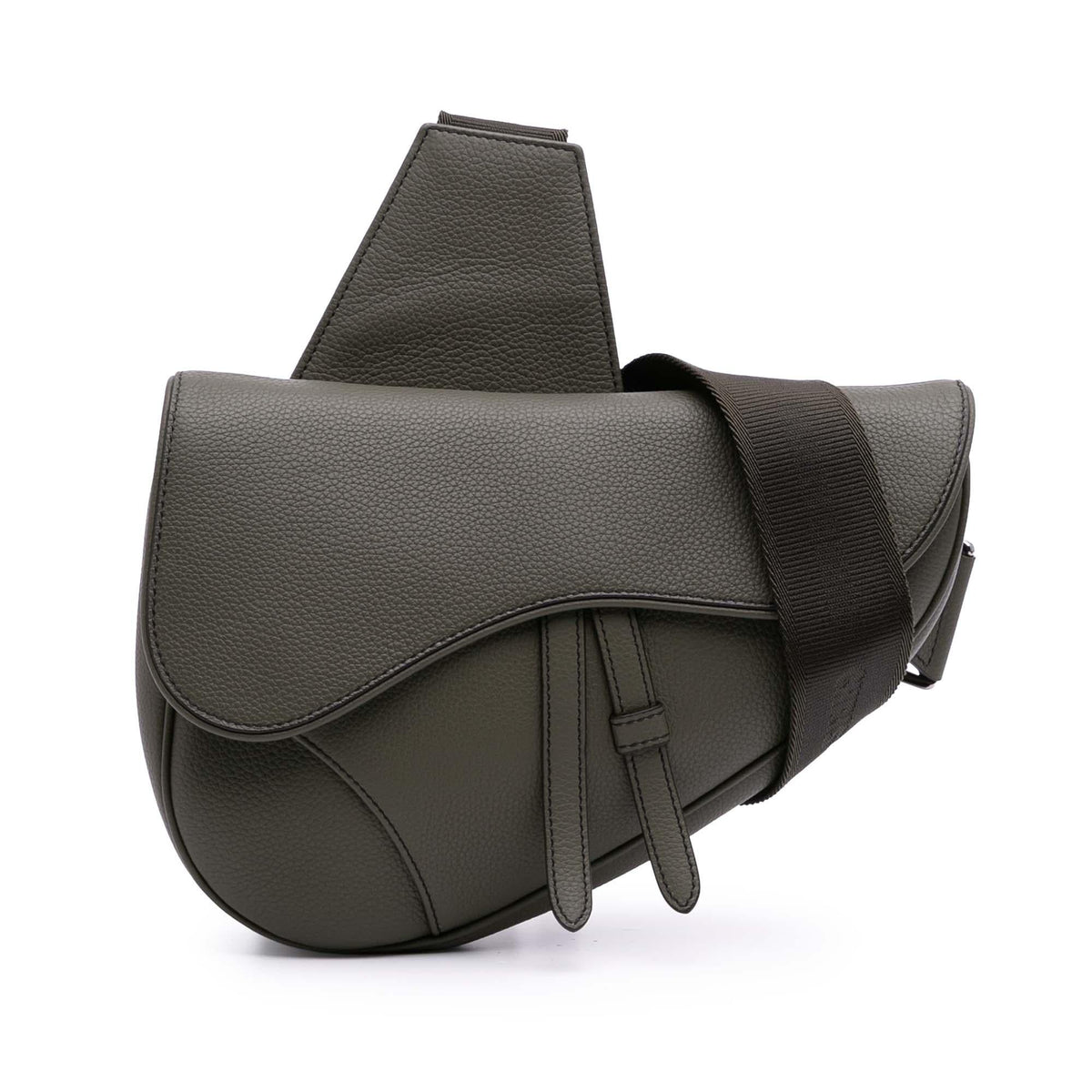 Dior Grained Calfskin Saddle Bag Rovelle Bags