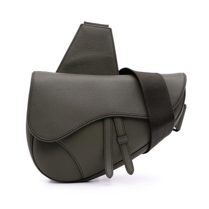 Dior Grained Calfskin Saddle Bag Rovelle Bags