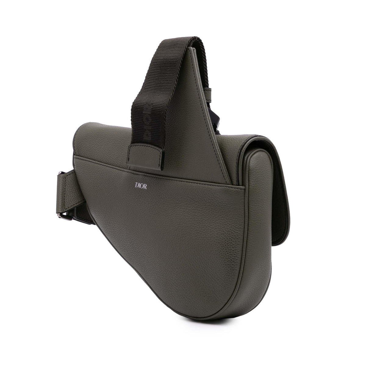 Dior Grained Calfskin Saddle Bag Rovelle Bags