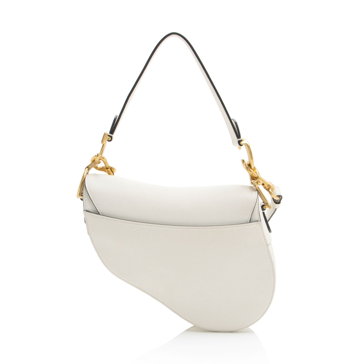 Dior Grained Calfskin Saddle Dual Strap Crossbody (SHF-vqP4ME) Rovelle Bags