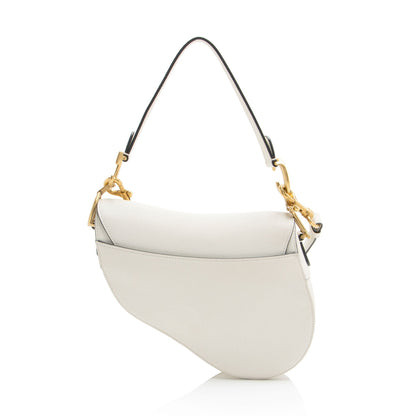 Dior Grained Calfskin Saddle Dual Strap Crossbody (SHF-vqP4ME) Rovelle Bags