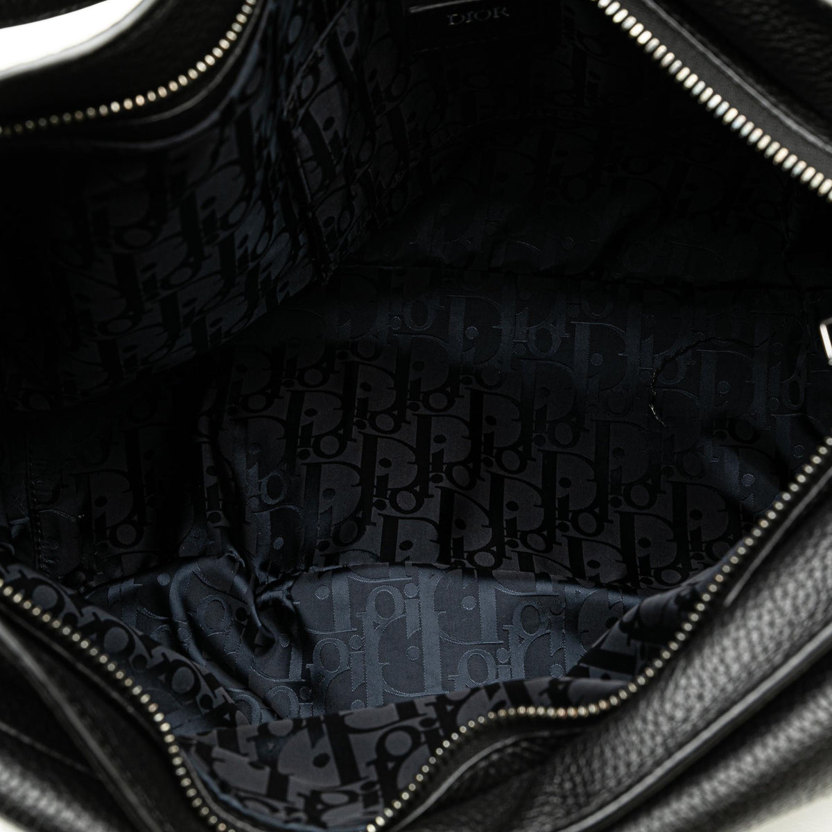 Dior Grained Calfskin Saddle Soft Bag (SHG-n8ertx) Rovelle Bags