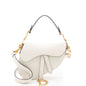 Dior Grained Calfskin Saddle Dual Strap Crossbody Bag (SHF-d5AAF4) Rovelle Bags