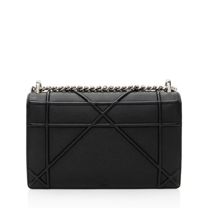 Dior Grained Leather Diorama Medium Shoulder Bag (SHF-KzIqLT) Rovelle Bags