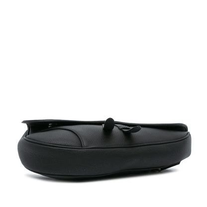 Dior Kim Jones Grained Calfskin Saddle Bag Rovelle Bags