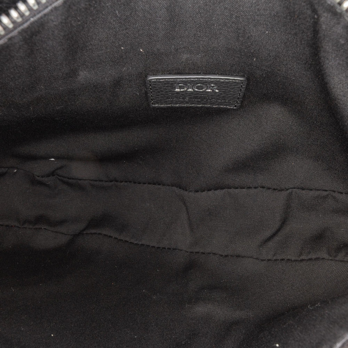 Dior Kim Jones Grained Calfskin Saddle Bag Rovelle Bags