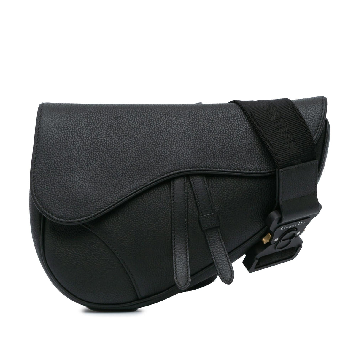 Dior Kim Jones Grained Calfskin Saddle Bag Rovelle Bags