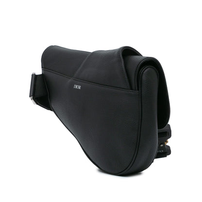 Dior Kim Jones Grained Calfskin Saddle Bag Rovelle Bags