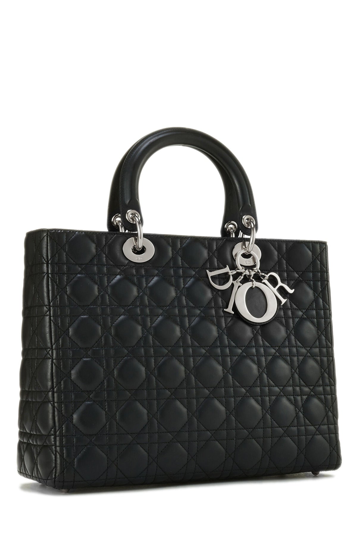 Dior Cannage Large Lady Dior Bag Rovelle Bags