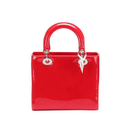 Dior Dior Patent Leather Satchel (SHG-jr9q1s) Rovelle Bags