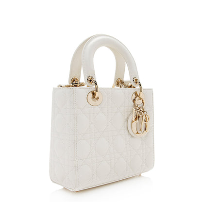 Dior Lambskin Cannage Small Tote (SHF-19216) Rovelle Bags