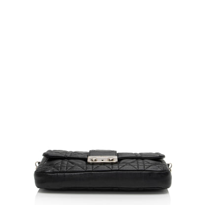 Dior Lambskin Cannage Miss Dior Promenade Crossbody (SHF-ISead3) Rovelle Bags