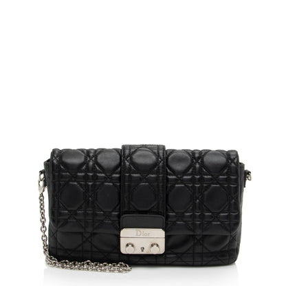Dior Lambskin Cannage Miss Dior Promenade Crossbody (SHF-ISead3) Rovelle Bags