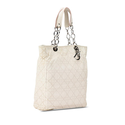 Dior Lambskin Cannage Shopping Tote (SHG-icEwoy) Rovelle Bags