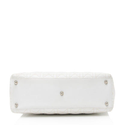 Dior Lambskin Dior Large Tote - FINAL (SHF-23256) Rovelle Bags