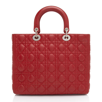Dior Lambskin Dior Large Tote (SHF-EoHgFY) Rovelle Bags