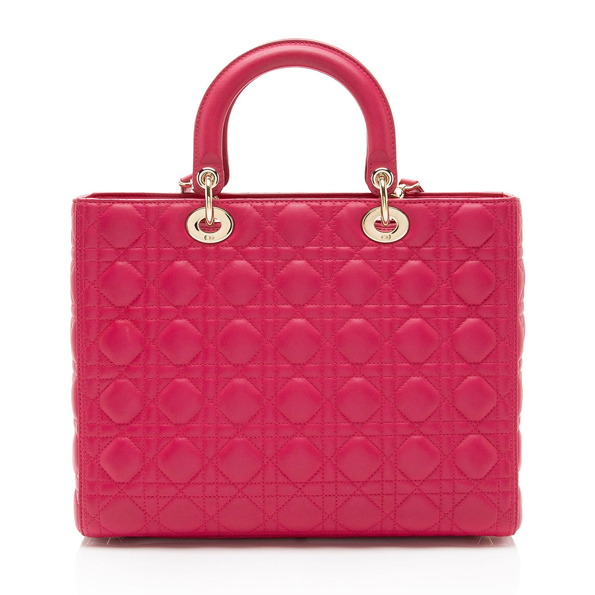 Dior Lambskin Dior Large Tote (SHF-OVsaOG) Rovelle Bags