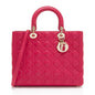 Dior Lambskin Dior Large Tote (SHF-OVsaOG) Rovelle Bags