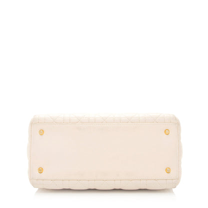 Dior Lambskin Dior Medium Tote (SHF-20989) Rovelle Bags