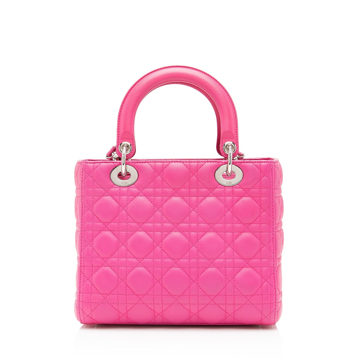 Dior Lambskin Dior Medium Tote (SHF-uBEc2G) Rovelle Bags