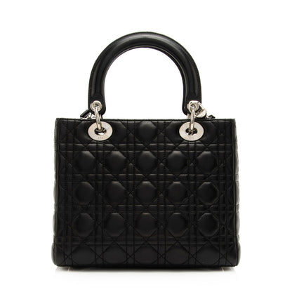 Dior Lambskin Dior Medium Tote (SHF-PCV3Bo) Rovelle Bags