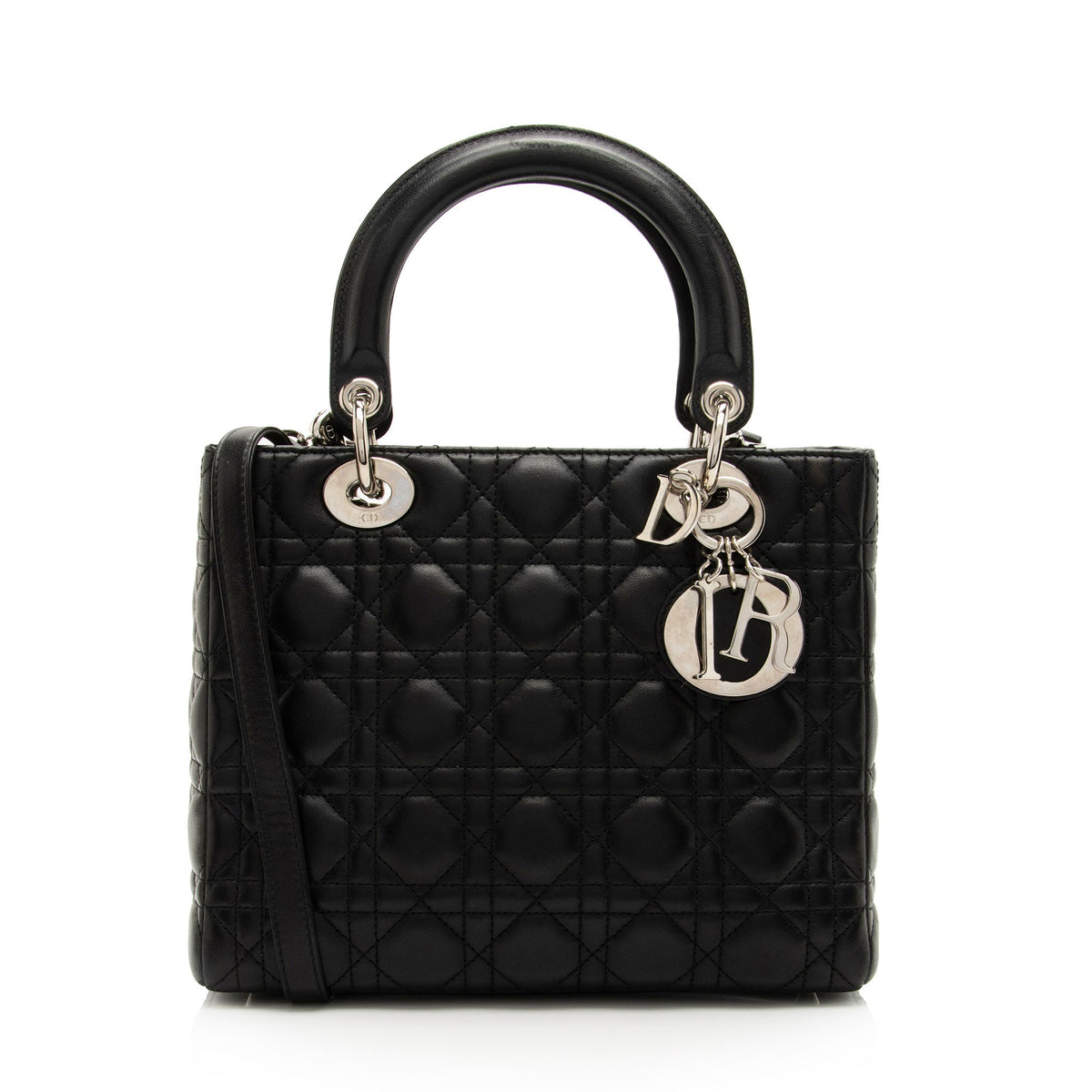 Dior Lambskin Dior Medium Tote (SHF-PCV3Bo) Rovelle Bags