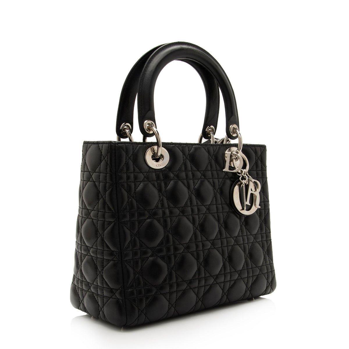 Dior Lambskin Dior Medium Tote (SHF-PCV3Bo) Rovelle Bags