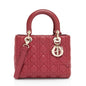 Dior Lambskin Dior Medium Tote (SHF-NvDj1u) Rovelle Bags