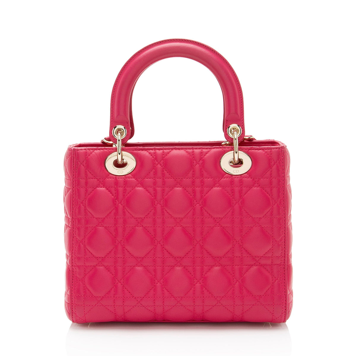 Dior Lambskin Dior Medium Tote (SHF-i1fx7x) Rovelle Bags