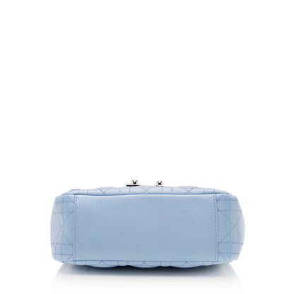 Dior Lambskin Miss Dior Promenade Shoulder Bag (SHF-19225) Rovelle Bags