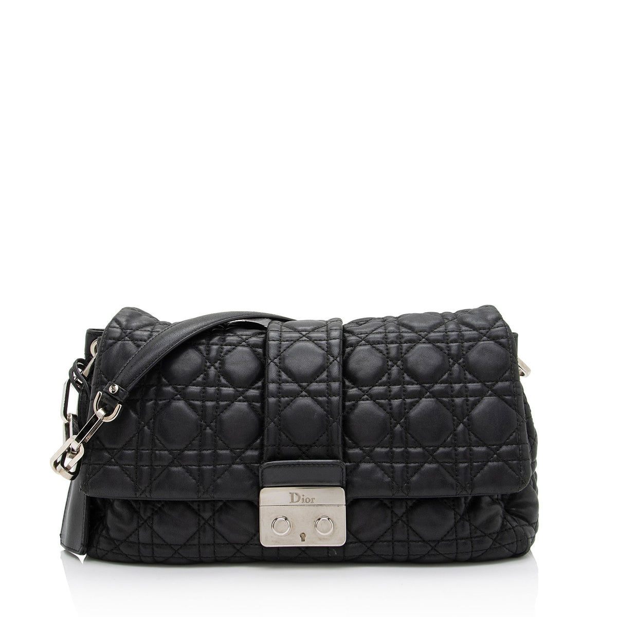 Dior Lambskin New Lock Flap Bag (SHF-3zUYWc) Rovelle Bags