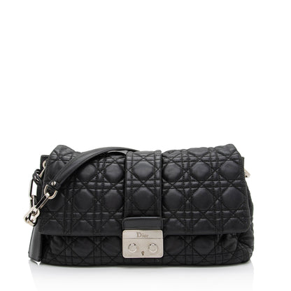 Dior Lambskin New Lock Flap Bag (SHF-3zUYWc) Rovelle Bags