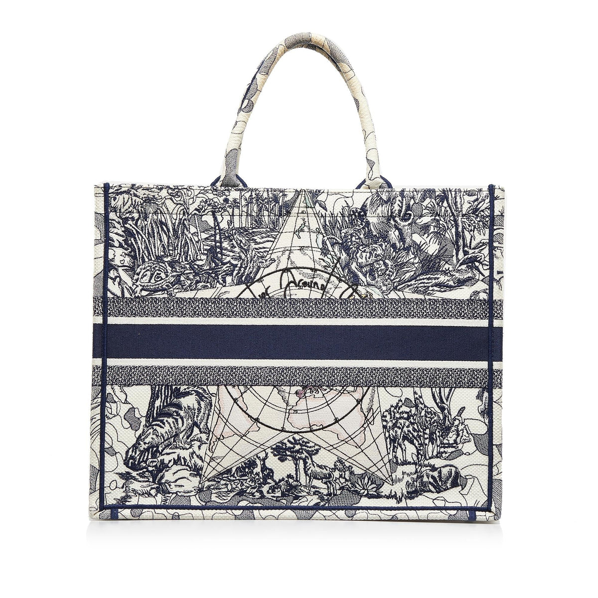 Dior Large Around The World Book Tote (SHG-kKGIUE) Rovelle Bags