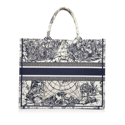 Dior Large Around The World Book Tote (SHG-kKGIUE) Rovelle Bags