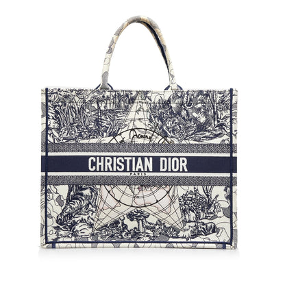 Dior Large Around The World Book Tote (SHG-kKGIUE) Rovelle Bags