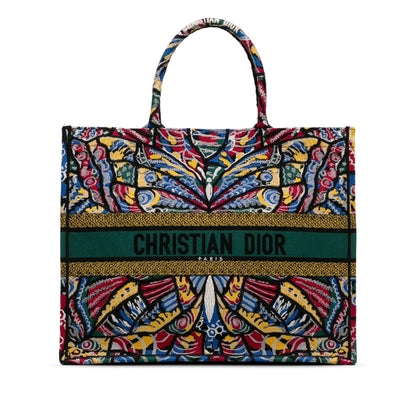 Dior Large Butterfly Book Tote (SHG-aFmsl8) Rovelle Bags