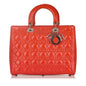Dior Large Cannage Dior Patent Leather Handbag (SHG-32616) Rovelle Bags