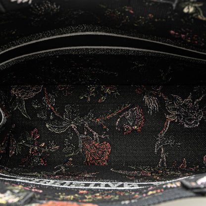 Dior Large Canvas Embroidered Book Tote (SHG-FiiCcc) Rovelle Bags