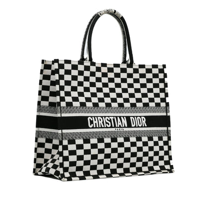 Dior Large Check Book Tote (SHG-EgfFW0) Rovelle Bags