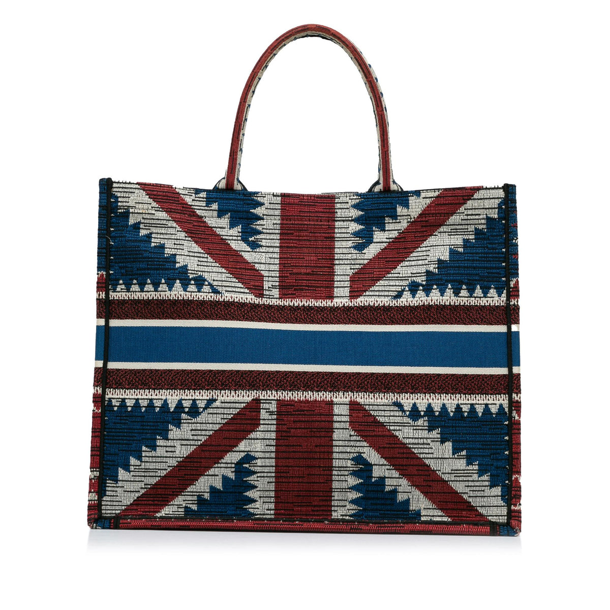 Dior Large French Flag Book Tote (SHG-8tPSdj) Rovelle Bags