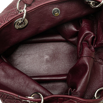 Dior Large Lambskin Cannage Dior Soft Shopping Tote (SHG-kg4Y5I) Rovelle Bags