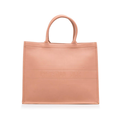 Dior Large Leather Book Tote (SHG-tj8QW2) Rovelle Bags